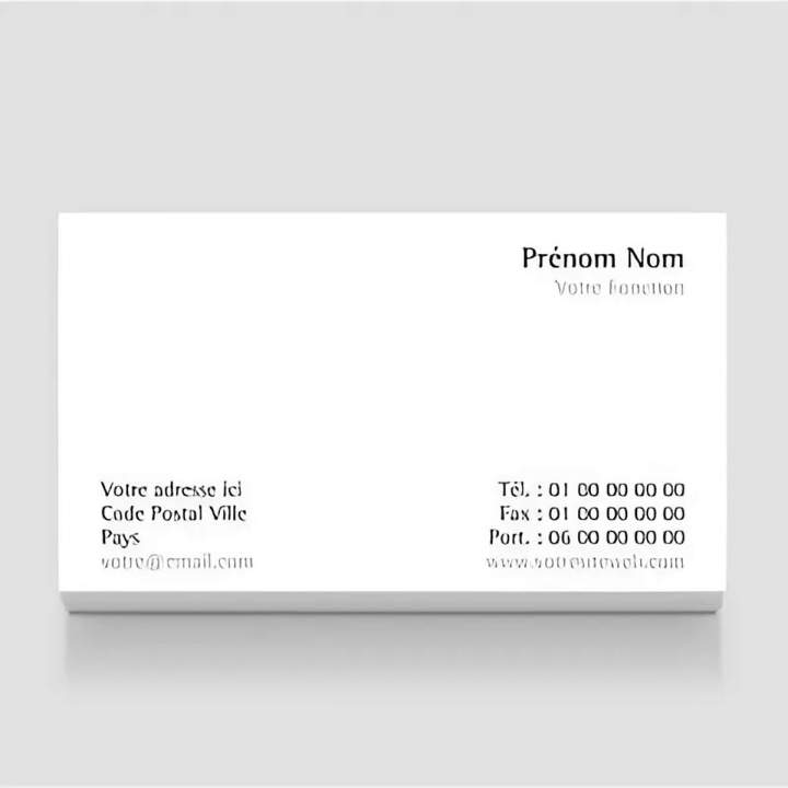 Cartes de visite Palaiseau